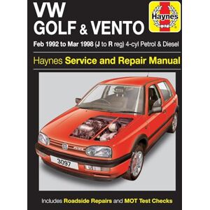 Haynes Publishing VW Golf & Vento Petrol & Diesel (Feb 92 Mar 98) Haynes Publishing VW Golf & Vento Petrol & Diesel (Feb 92 Mar 98)