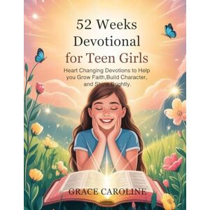 CAROLINE, GRACE 52 WEEKS DEVOTIONAL FOR TEEN GIRLS 2026: Heart Changing Devotions to Help you Grow Faith Build Character and Shine Brightly (5 MINUTES ... FOR DAILY RENEWAL IN ENGLISH AND GERMAN) CAROLINE, GRACE 52 WEEKS DEVOTIONAL FOR TEEN GIRLS 2026: Heart Changing Devotions to Help you Grow Faith Build Character and Shine Brightly (5 MINUTES ... FOR DAILY RENEWAL IN ENGLISH AND GERMAN)