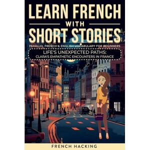 French Hacking Learn French With Short Stories Parallel French & English Vocabulary for Beginners. Life's Unexpected Paths: Clara's Empathetic Encounters in France French Hacking Learn French With Short Stories Parallel French & English Vocabulary for Beginners. Life's Unexpected Paths: Clara's Empathetic Encounters in France