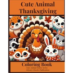Carnduff, L. K. Cute Animal Thanksgiving Coloring Book: Relaxing Holiday Coloring Pages for Family Fun with Festive Turkeys, Pumpkins, and Cozy Animals for Kids, Teens, and Adults Carnduff, L. K. Cute Animal Thanksgiving Coloring Book: Relaxing Holiday Coloring Pages for Family Fun with Festive Turkeys, Pumpkins, and Cozy Animals for Kids, Teens, and Adults