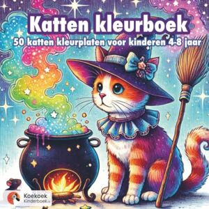 Kinderboek, Koekoek Katten Kleurboek: 50 katten kleurplaten voor kinderen 4-8 jaar Kinderboek, Koekoek Katten Kleurboek: 50 katten kleurplaten voor kinderen 4-8 jaar