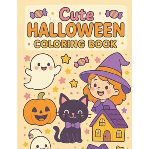 öcal, adem Adem Cute Halloween Coloring Book öcal, adem Adem Cute Halloween Coloring Book
