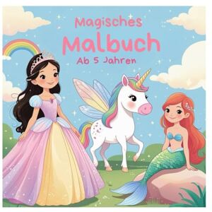 ., Momof2.Homehaven Magisches Malbuch ab 5 Jahren: Prinzessinen, Feen, Einhörner und Meerjungrauen zum Ausmalen ., Momof2.Homehaven Magisches Malbuch ab 5 Jahren: Prinzessinen, Feen, Einhörner und Meerjungrauen zum Ausmalen