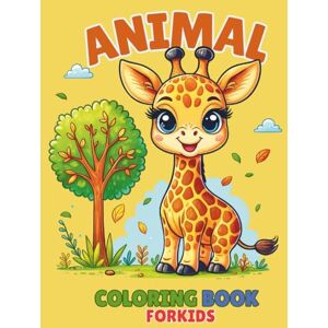 Gibran, Ahmad David Cute Animal For Kids: A Coloring Book Gibran, Ahmad David Cute Animal For Kids: A Coloring Book