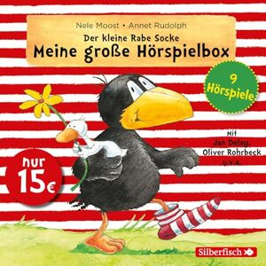 Moost, Nele Der kleine Rabe Socke Meine große Hörspielbox (9 Hörspiele): Alles rabenstark!, Alles aufgeräumt!, Alles kaputt! / Alles vermurkst!, Alles geheim!, Alles saust um die Wette! / Alles mutig!, Alles für dich!, Alles getröstet!: 3 CDs Moost, Nele Der kleine Rabe Socke Meine große Hörspielbox (9 Hörspiele): Alles rabenstark!, Alles aufgeräumt!, Alles kaputt! / Alles vermurkst!, Alles geheim!, Alles saust um die Wette! / Alles mutig!, Alles für dich!, Alles getröstet!: 3 CDs