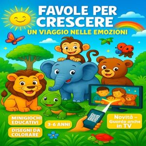 Monterosso, Aida Favole per Crescere bambini felici e sicuri: Storie illustrate a colori con animali protagonisti ed emozioni da scoprire. Favole educative e pagine ... giochi interattivi per bambini da 3 a 6 anni. Monterosso, Aida Favole per Crescere bambini felici e sicuri: Storie illustrate a colori con animali protagonisti ed emozioni da scoprire. Favole educative e pagine ... giochi interattivi per bambini da 3 a 6 anni.
