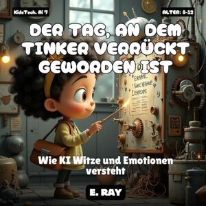 RAY, E. KI FÜR KINDER DER TAG, AN DEM TINKER VERRÜCKT GEWORDEN IST: Wie KI Witze und Emotionen versteht RAY, E. KI FÜR KINDER DER TAG, AN DEM TINKER VERRÜCKT GEWORDEN IST: Wie KI Witze und Emotionen versteht