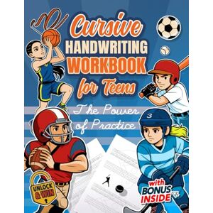 Books, WildScribe Cursive Handwriting Workbook for Teens: Learn Cursive Handwriting Workbook where you'll discover the Values, Learnings and Benefits of Sports. A Fun and Innovate way to take a Digital Break. Books, WildScribe Cursive Handwriting Workbook for Teens: Learn Cursive Handwriting Workbook where you'll discover the Values, Learnings and Benefits of Sports. A Fun and Innovate way to take a Digital Break.