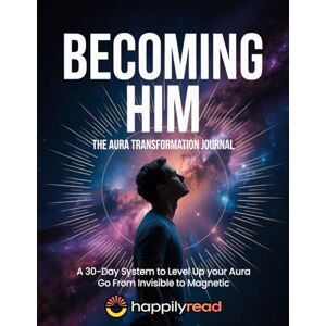 Read, Happily BECOMING HIM the Aura Transformation Journal: 30-Day System to Level up Your Aura from Invisible to Magnetic Read, Happily BECOMING HIM the Aura Transformation Journal: 30-Day System to Level up Your Aura from Invisible to Magnetic