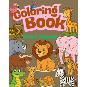 G, E Coloring Book: A Magical Animal Series for Curious Kids: Safari G, E Coloring Book: A Magical Animal Series for Curious Kids: Safari