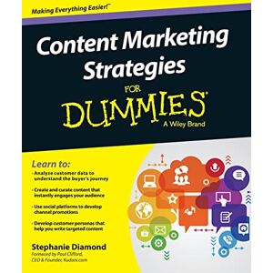 Diamond, Stephanie Content Marketing Strategies For Dummies Diamond, Stephanie Content Marketing Strategies For Dummies