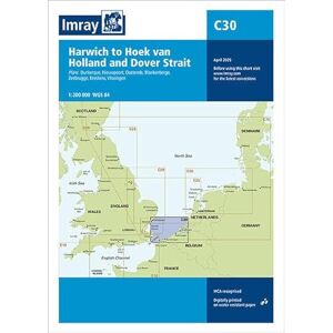 Imray Chart C30: Harwich to Hoek van Holland and Dover Strait (C Charts) Imray Chart C30: Harwich to Hoek van Holland and Dover Strait (C Charts)