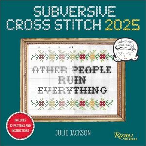 Jackson Subversive Cross Stitch 2025 Wall Calendar Jackson Subversive Cross Stitch 2025 Wall Calendar