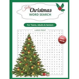 Publishing, Gold Luck Jolly Christmas Word Search: Large Print Puzzle Book for Teens, Adults & Seniors – 100 Festive Puzzles and 2500 Holiday Words Publishing, Gold Luck Jolly Christmas Word Search: Large Print Puzzle Book for Teens, Adults & Seniors – 100 Festive Puzzles and 2500 Holiday Words