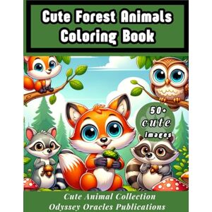 Carnduff, L. K. Cute Forest Animals Coloring Book: Adorable Big-Eyed Critters for Relaxation, Stress Relief, and Creative Fun! (cute animal series) Carnduff, L. K. Cute Forest Animals Coloring Book: Adorable Big-Eyed Critters for Relaxation, Stress Relief, and Creative Fun! (cute animal series)