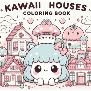 Salvatore, Miggy Kawaii Houses Coloring Book: Cute and Cozy Cottage Designs, Adorable Homes, and Whimsical Buildings to Color Fun Relaxing Coloring Book for All Ages Salvatore, Miggy Kawaii Houses Coloring Book: Cute and Cozy Cottage Designs, Adorable Homes, and Whimsical Buildings to Color Fun Relaxing Coloring Book for All Ages