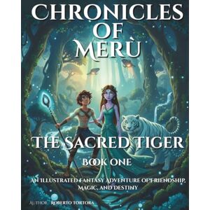 Tortora, Roberto Chronicles of Merù – Book 1: The Sacred Tiger: An illustrated fantasy adventure of friendship, magic, and destiny. Tortora, Roberto Chronicles of Merù – Book 1: The Sacred Tiger: An illustrated fantasy adventure of friendship, magic, and destiny.