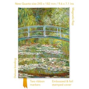 Claude Monet: Bridge over a Pond of Water Lilies (Foiled Quarto Journal) (Flame Tree Quarto Notebook) Claude Monet: Bridge over a Pond of Water Lilies (Foiled Quarto Journal) (Flame Tree Quarto Notebook)