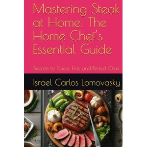 Lomovasky, Israel Carlos Mastering Steak at Home: The Home Chef’s Essential Guide: Secrets to Flavor, Fire, and Perfect Crust (Flame & Flavor Series) Lomovasky, Israel Carlos Mastering Steak at Home: The Home Chef’s Essential Guide: Secrets to Flavor, Fire, and Perfect Crust (Flame & Flavor Series)