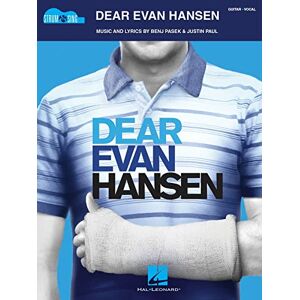 Benj Pasek Dear Evan Hansen. Strum & Sing Guitar Benj Pasek Dear Evan Hansen. Strum & Sing Guitar