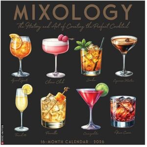 Willow Creek Press Mixology 2026 Wall Calendar Willow Creek Press Mixology 2026 Wall Calendar