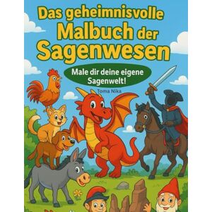 Nika, Toma Das geheimnisvolle Malbuch der Sagenwesen: Male dir deine eigene Sagenwelt! Nika, Toma Das geheimnisvolle Malbuch der Sagenwesen: Male dir deine eigene Sagenwelt!
