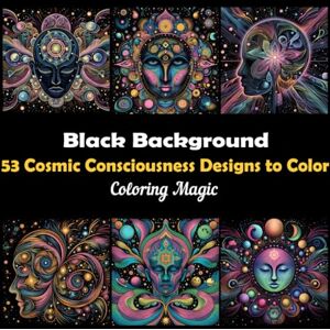 Lee 53 Cosmic Consciousness Designs to Color: An adult coloring book featuring elegant black and white scratch art sketches with black background (Midnight Black Background Coloring Series) Lee 53 Cosmic Consciousness Designs to Color: An adult coloring book featuring elegant black and white scratch art sketches with black background (Midnight Black Background Coloring Series)