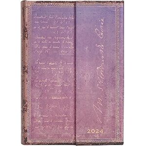 Paperblanks Marie Curie 12-Month Calendar 2024, The Science of Radioactivity, Day Overview, Mini (100 × 140 mm) Paperblanks Marie Curie 12-Month Calendar 2024, The Science of Radioactivity, Day Overview, Mini (100 × 140 mm)