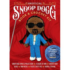 Gálusz, Kati Unofficial Snoop Dogg Book and Crochet Kit: Includes Everything to Crochet Your Own Snoop Dogg–Snoop Dogg Trivia and Project Book, 4 Colors of Yarn, ... Plastic Safety Eyes, Fiberfill Stuffing Gálusz, Kati Unofficial Snoop Dogg Book and Crochet Kit: Includes Everything to Crochet Your Own Snoop Dogg–Snoop Dogg Trivia and Project Book, 4 Colors of Yarn, ... Plastic Safety Eyes, Fiberfill Stuffing