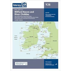 Imray Chart Y26: Milford Haven (Y Charts): 26 Imray Chart Y26: Milford Haven (Y Charts): 26