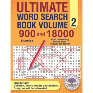 Brainstorm, All Time Ultimate Word Search Book Volume 2: 900 Puzzles and 18,000 Most Interesting Words from Around the World. Ideal for a gift: Children, Teens, Adults and Seniors. Everyone will be interested Brainstorm, All Time Ultimate Word Search Book Volume 2: 900 Puzzles and 18,000 Most Interesting Words from Around the World. Ideal for a gift: Children, Teens, Adults and Seniors. Everyone will be interested