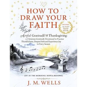 Wells, J. M. HOW TO DRAW YOUR FAITH: Artful Gratitude & Thanksgiving: A Christian Gratitude Devotional to Practice Thankfulness, Deepen Faith and Experience Joy in Every Season I Joy in the Morning: Hope & Renewal Wells, J. M. HOW TO DRAW YOUR FAITH: Artful Gratitude & Thanksgiving: A Christian Gratitude Devotional to Practice Thankfulness, Deepen Faith and Experience Joy in Every Season I Joy in the Morning: Hope & Renewal