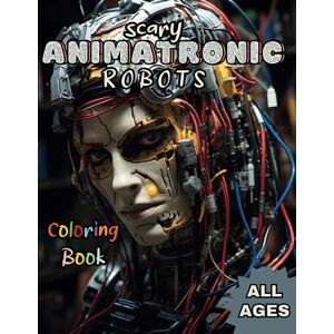 ARNUKAS, Arnas Scary Animatronic Robots: All Ages, US Edition (50 Activity Book Illustrations: Cyborgs, Androids, Machines, Robotic, AI), Part 4 (Scary Animatronic Robots (by ARNUKAS)) ARNUKAS, Arnas Scary Animatronic Robots: All Ages, US Edition (50 Activity Book Illustrations: Cyborgs, Androids, Machines, Robotic, AI), Part 4 (Scary Animatronic Robots (by ARNUKAS))