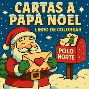 Martin, Chris Cartas a Papá Noel Libro de colorear Martin, Chris Cartas a Papá Noel Libro de colorear