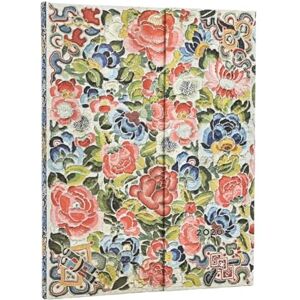 Paperblanks 2026 Pear Garden (Peking Opera Embroidery) Ultra 12-month Verso Hardcover Flexi Dayplanner 2026 (Wrap Closure) Paperblanks 2026 Pear Garden (Peking Opera Embroidery) Ultra 12-month Verso Hardcover Flexi Dayplanner 2026 (Wrap Closure)