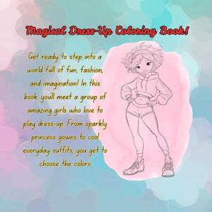 Tom, Ruby Magical Dress-Up Coloring Book!: Get ready to step into a world full of fun, fashion, and imagination! Tom, Ruby Magical Dress-Up Coloring Book!: Get ready to step into a world full of fun, fashion, and imagination!