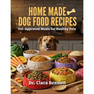 Bennett, Dr. Clara Homemade Dog Food Recipes: Vet-Approved Meals for Healthy Pets (Homemade, breeds, recipes, care and training dog and cat cookbook) Bennett, Dr. Clara Homemade Dog Food Recipes: Vet-Approved Meals for Healthy Pets (Homemade, breeds, recipes, care and training dog and cat cookbook)