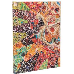 Paperblanks Gaudi’s Sun (Gaudi’s Mosaics) Ultra Lined Hardback Journal (Wrap Closure) Paperblanks Gaudi’s Sun (Gaudi’s Mosaics) Ultra Lined Hardback Journal (Wrap Closure)