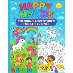 Sir, Ashutosh Happy Hands: Coloring Adventures for Little Ones: Fun Activity and Creative Coloring Book for Kids Sir, Ashutosh Happy Hands: Coloring Adventures for Little Ones: Fun Activity and Creative Coloring Book for Kids