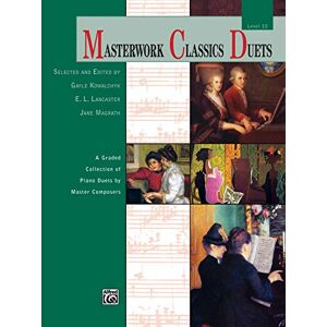 Staff, Alfred Publishing Masterwork Classics Duets, Level 10: A Graded Collection of Piano Duets by Master Composers (Alfred Masterwork Edition: Masterwork Classics Duets) Staff, Alfred Publishing Masterwork Classics Duets, Level 10: A Graded Collection of Piano Duets by Master Composers (Alfred Masterwork Edition: Masterwork Classics Duets)