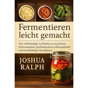 RALPH, JOSHUA Fermentieren leicht gemacht: Der vollständige Leitfaden zu moderner Fermentation, probiotischen Lebensmitteln und nachhaltiger Kochkunst RALPH, JOSHUA Fermentieren leicht gemacht: Der vollständige Leitfaden zu moderner Fermentation, probiotischen Lebensmitteln und nachhaltiger Kochkunst