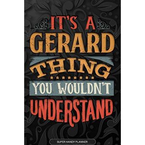 Name Planners, Maria It's A Gerard Thing You Wouldn't Understand: Gerard Name Planner With Notebook Journal Calendar Personal Goals Password Manager & Much More, Perfect Gift For Gerard Name Planners, Maria It's A Gerard Thing You Wouldn't Understand: Gerard Name Planner With Notebook Journal Calendar Personal Goals Password Manager & Much More, Perfect Gift For Gerard