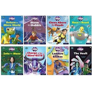 Scott Project X CODE: White and Lime Book Bands, Oxford Levels 10 and 11: Sky Bubble and Maze Craze, Mixed Pack of 8 Scott Project X CODE: White and Lime Book Bands, Oxford Levels 10 and 11: Sky Bubble and Maze Craze, Mixed Pack of 8