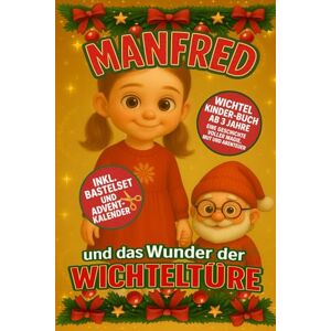 Hinteregger, Jessica Manfred und das Wunder der Wichteltüre: Magisches Bilderbuch inkl. Online Adventkalender und Bastelset zum Ausdrucken. Wichtel Kinder-Buch ab 3 Jahre eine Geschichte voller Magie, Mut und Abenteuer. Hinteregger, Jessica Manfred und das Wunder der Wichteltüre: Magisches Bilderbuch inkl. Online Adventkalender und Bastelset zum Ausdrucken. Wichtel Kinder-Buch ab 3 Jahre eine Geschichte voller Magie, Mut und Abenteuer.