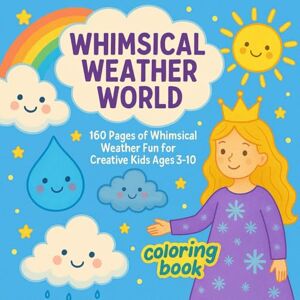 Naik, RM The Whimsical Weather World: 160 Pages of Magical Weather Fun for Creative Kids Ages 3–10 Naik, RM The Whimsical Weather World: 160 Pages of Magical Weather Fun for Creative Kids Ages 3–10