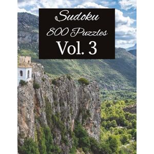 Publishing, Aggressive 800 Sudoku Puzzle Book Vol. 3: Sudoku with Easy to Read large Print 8.5x11 inches, 400 Pages 800 Puzzles ... Gift for Holidays, Vacations and Relaxation (Aggressive Sudoku Puzzles) Publishing, Aggressive 800 Sudoku Puzzle Book Vol. 3: Sudoku with Easy to Read large Print 8.5x11 inches, 400 Pages 800 Puzzles ... Gift for Holidays, Vacations and Relaxation (Aggressive Sudoku Puzzles)