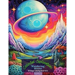 Publishing, Oley Celestial Explorations: Wandering Moons Coloring Book Vol 4 Publishing, Oley Celestial Explorations: Wandering Moons Coloring Book Vol 4