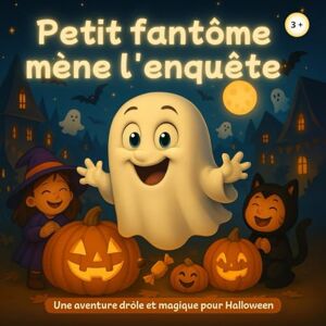 Sadou, Ulrich Petit Fantôme mène l’enquête: une histoire d’Halloween rigolote et rassurante pour enfants (livre illustré avec jeux de cherche et trouve, dès 3 ans) Sadou, Ulrich Petit Fantôme mène l’enquête: une histoire d’Halloween rigolote et rassurante pour enfants (livre illustré avec jeux de cherche et trouve, dès 3 ans)