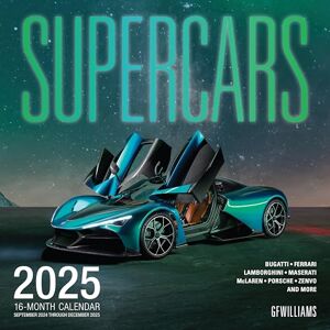 Supercars 2025: 16-Month Calendar--September 2025 through December 2026 Supercars 2025: 16-Month Calendar--September 2025 through December 2026