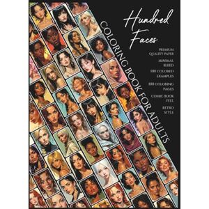 Goldstein, Olga Hundred Faces: Coloring book for adults Goldstein, Olga Hundred Faces: Coloring book for adults